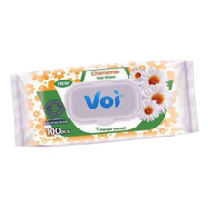 Voi Wet Wipes, 100 Piece - Chamomile